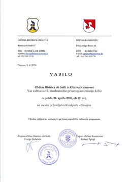 Poziv Občina Bistrica Ob Sotli